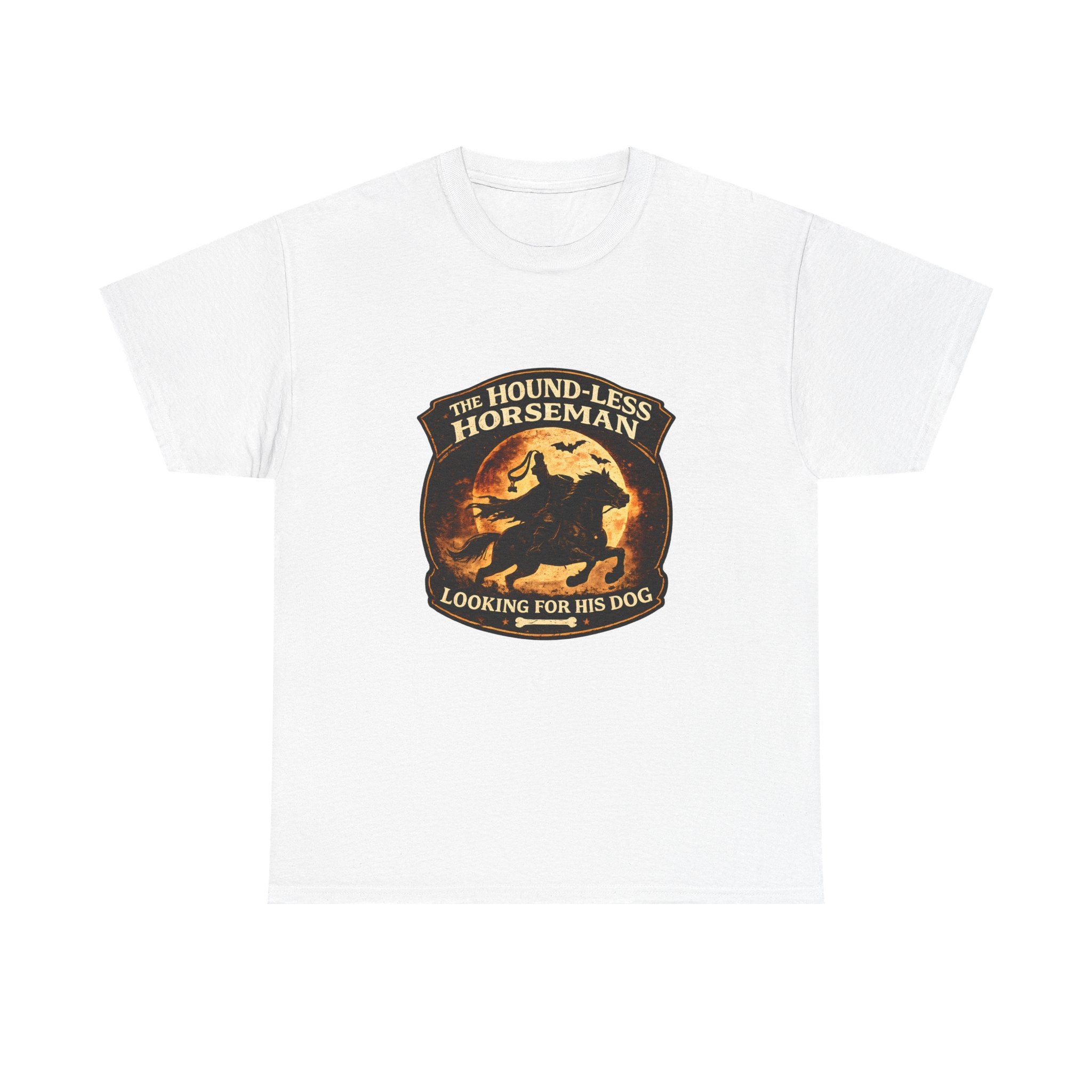 The Hound-Less Horseman | Funny Halloween Dog Shirt | Dog Lover Halloween Tee