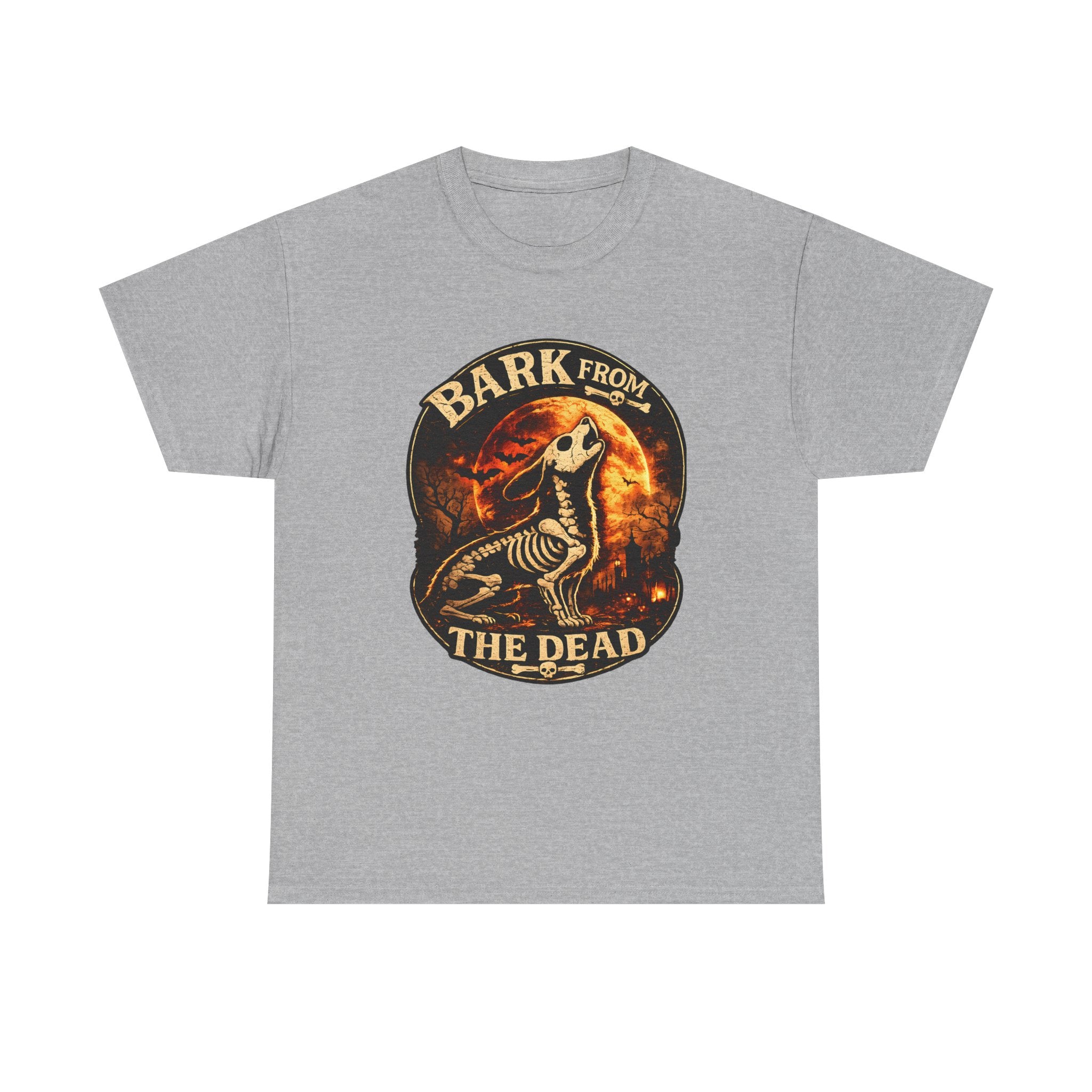 Bark From The Dead Skeleton Dog Shirt | Halloween Spooky Dog Lover Tee | Funny Dog Halloween Shirt