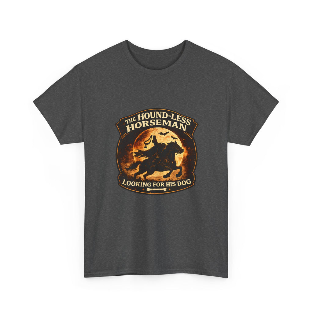 The Hound-Less Horseman | Funny Halloween Dog Shirt | Dog Lover Halloween Tee
