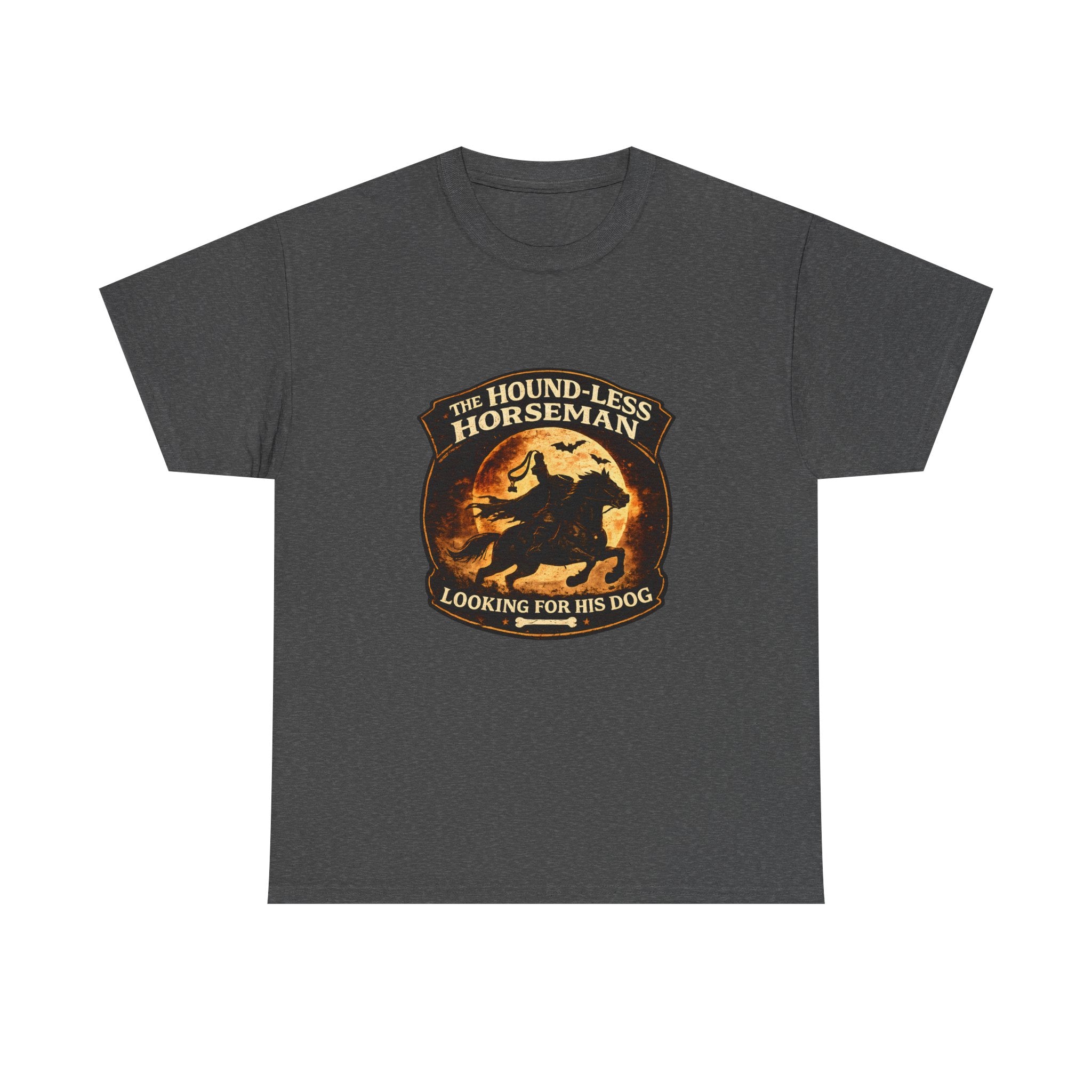 The Hound-Less Horseman | Funny Halloween Dog Shirt | Dog Lover Halloween Tee