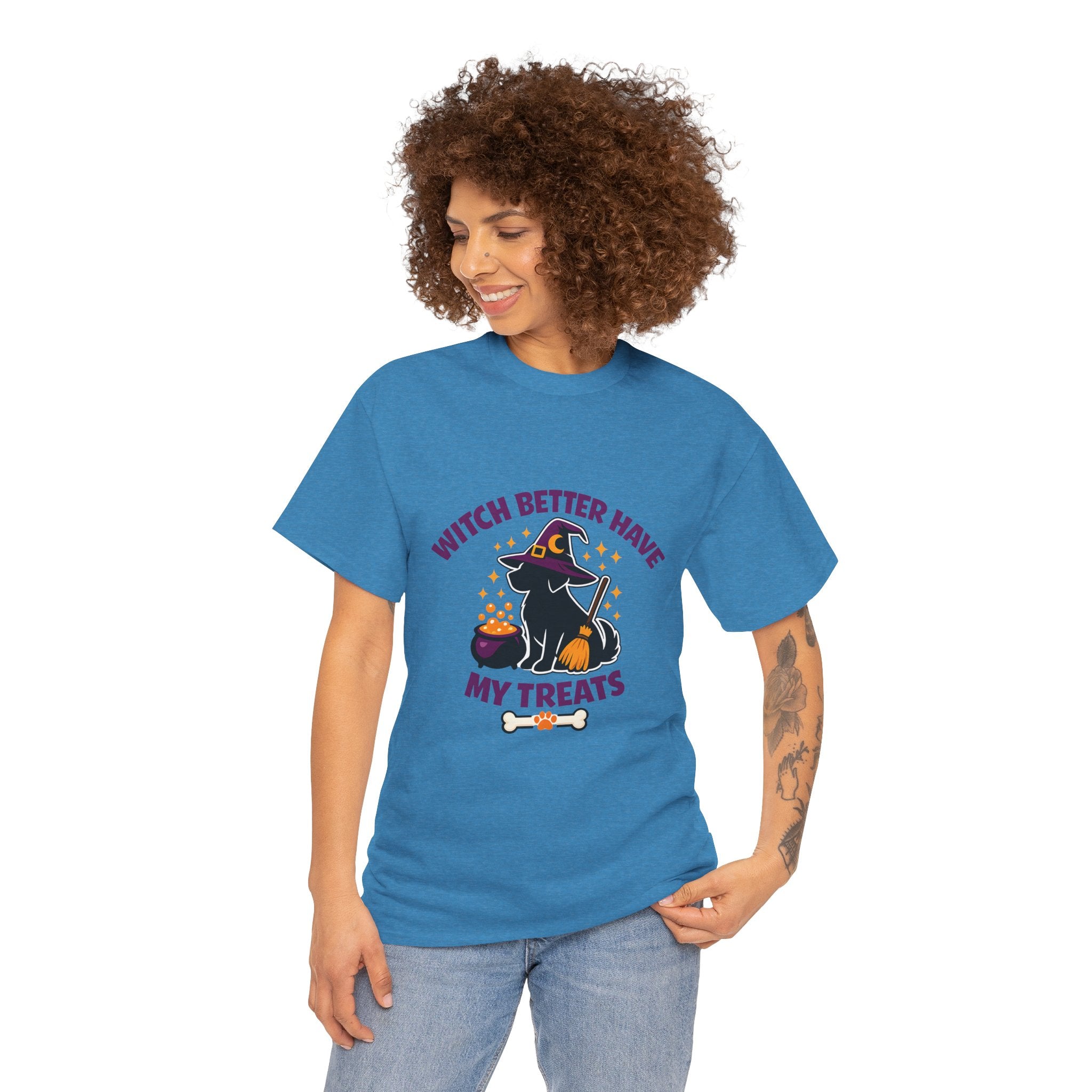 Halloween "Witch Better Have My Treats" Dog T-Shirt