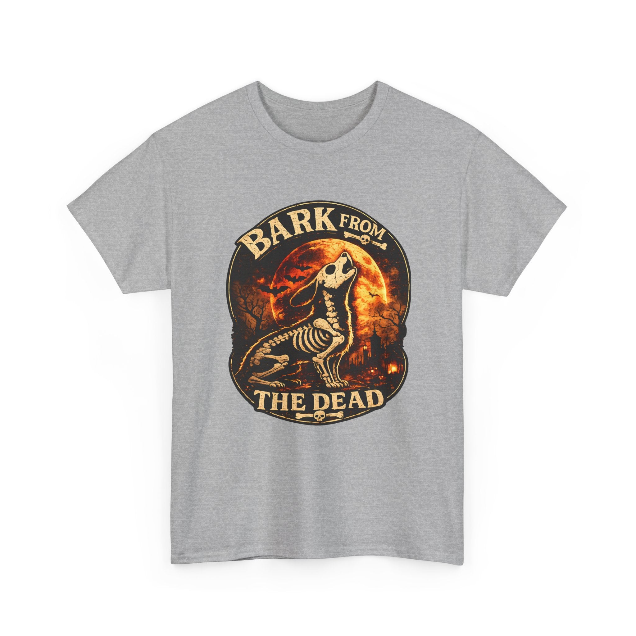 Bark From The Dead Skeleton Dog Shirt | Halloween Spooky Dog Lover Tee | Funny Dog Halloween Shirt