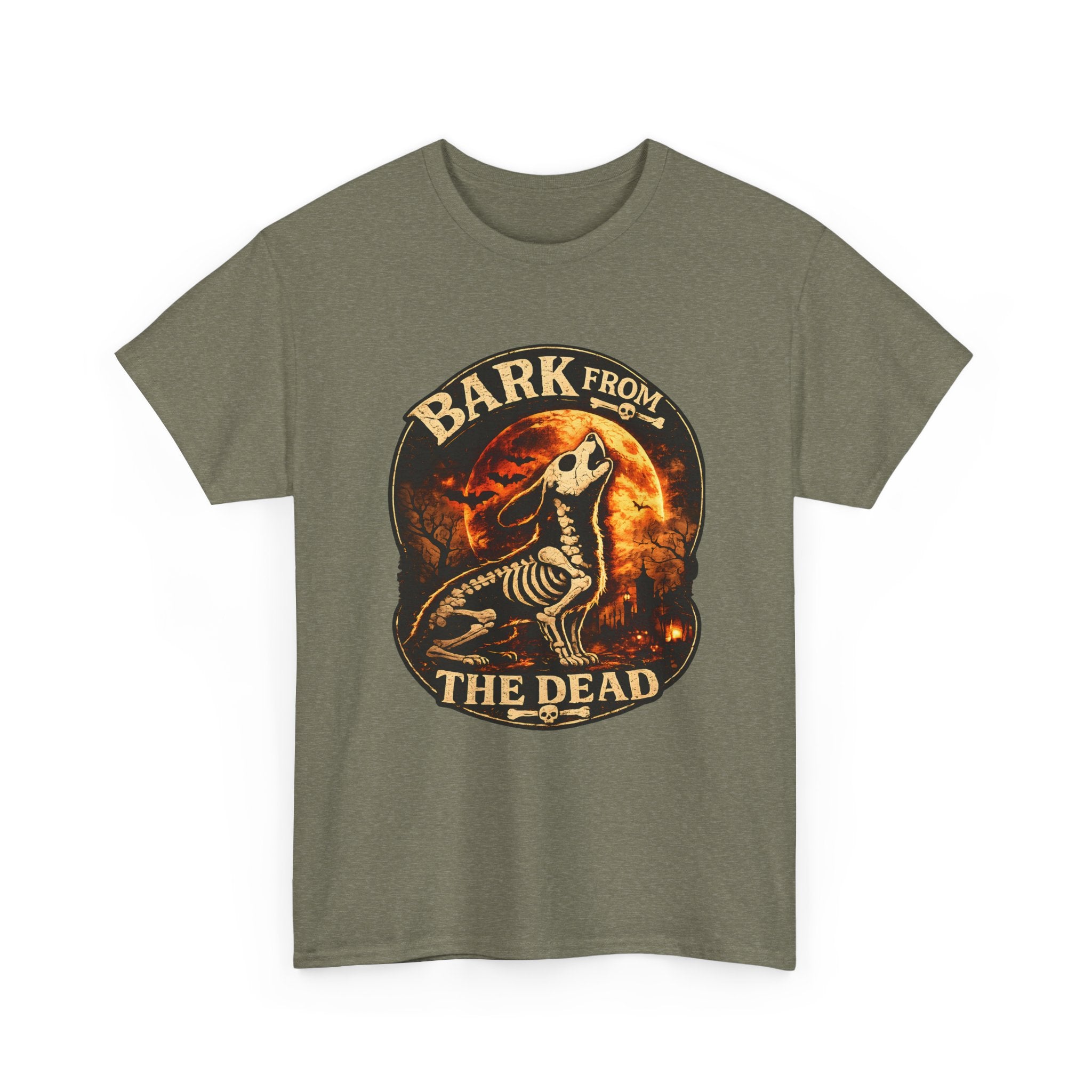 Bark From The Dead Skeleton Dog Shirt | Halloween Spooky Dog Lover Tee | Funny Dog Halloween Shirt