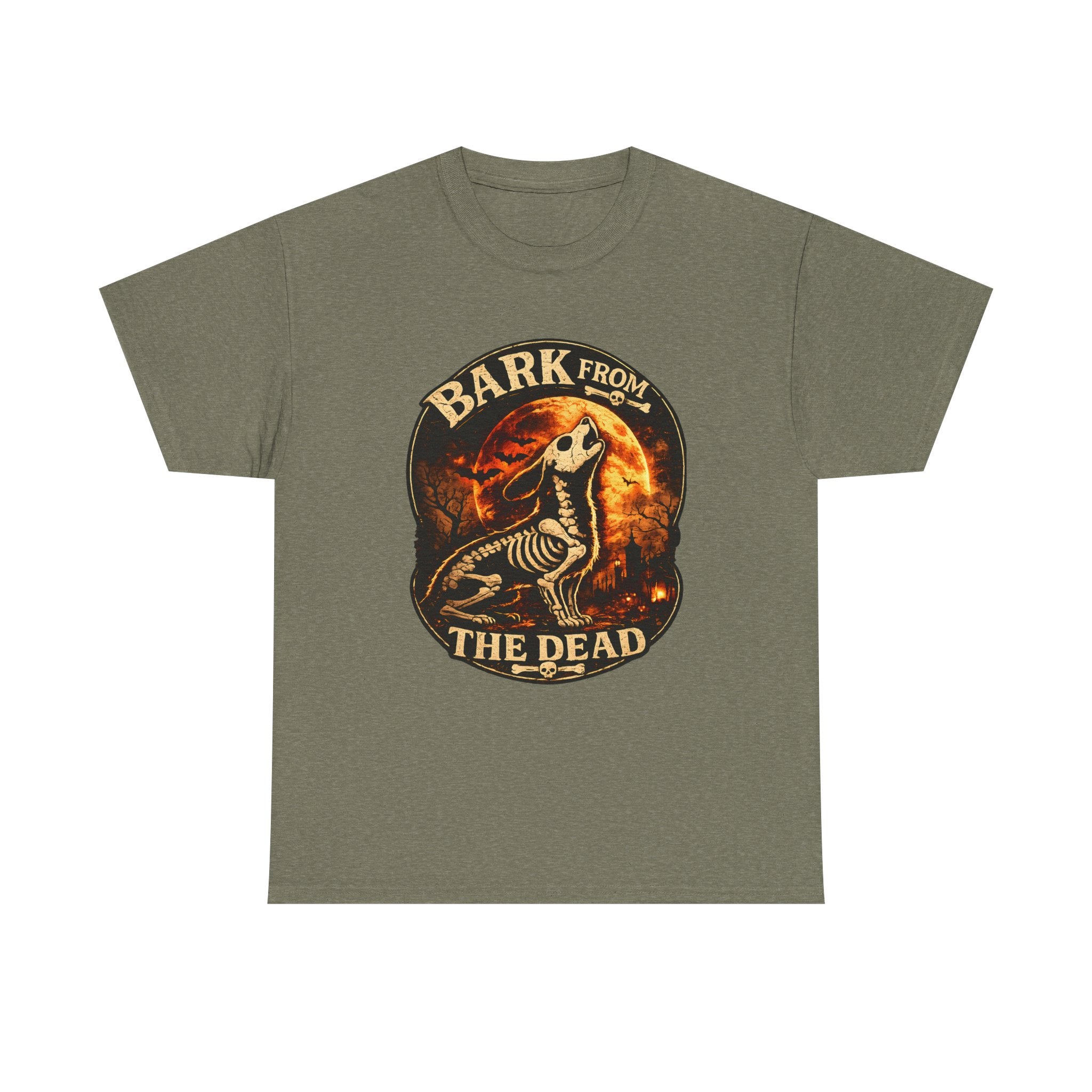Bark From The Dead Skeleton Dog Shirt | Halloween Spooky Dog Lover Tee | Funny Dog Halloween Shirt