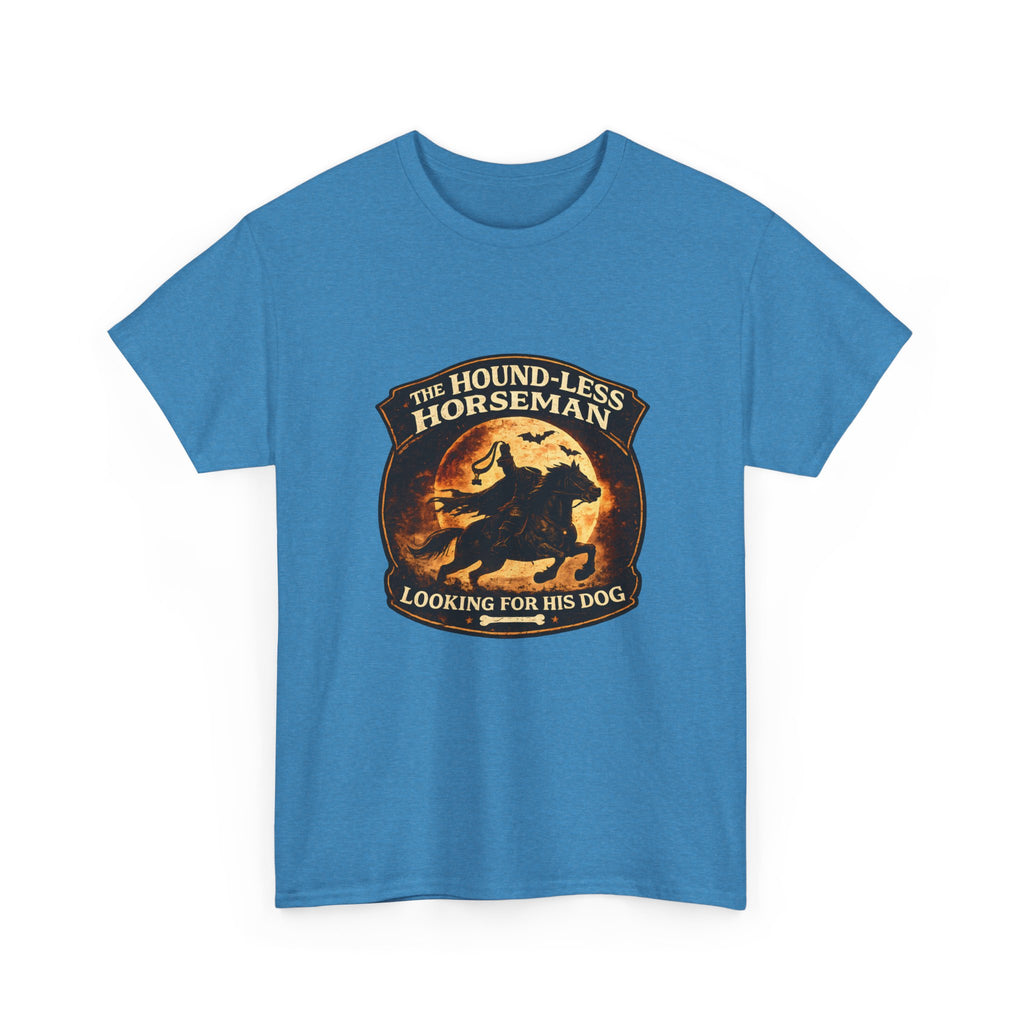 The Hound-Less Horseman | Funny Halloween Dog Shirt | Dog Lover Halloween Tee