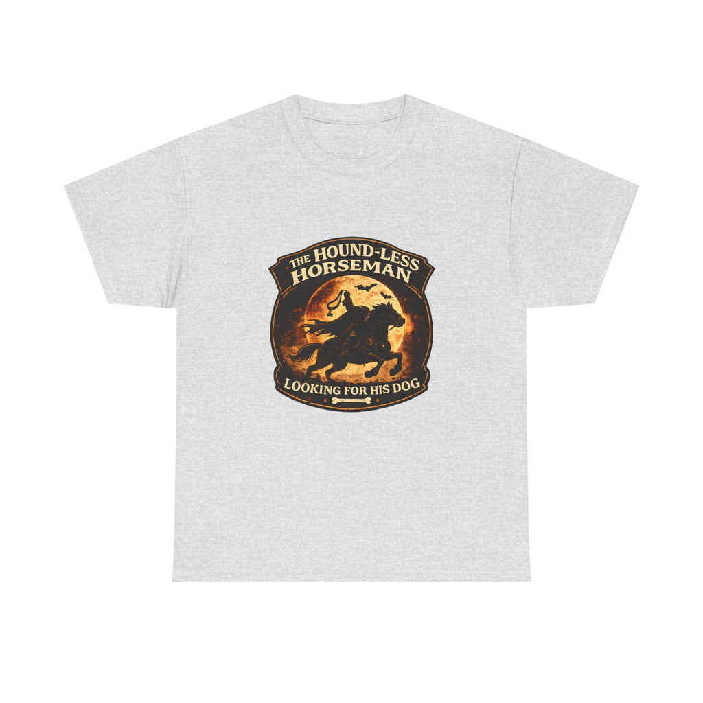 The Hound-Less Horseman | Funny Halloween Dog Shirt | Dog Lover Halloween Tee
