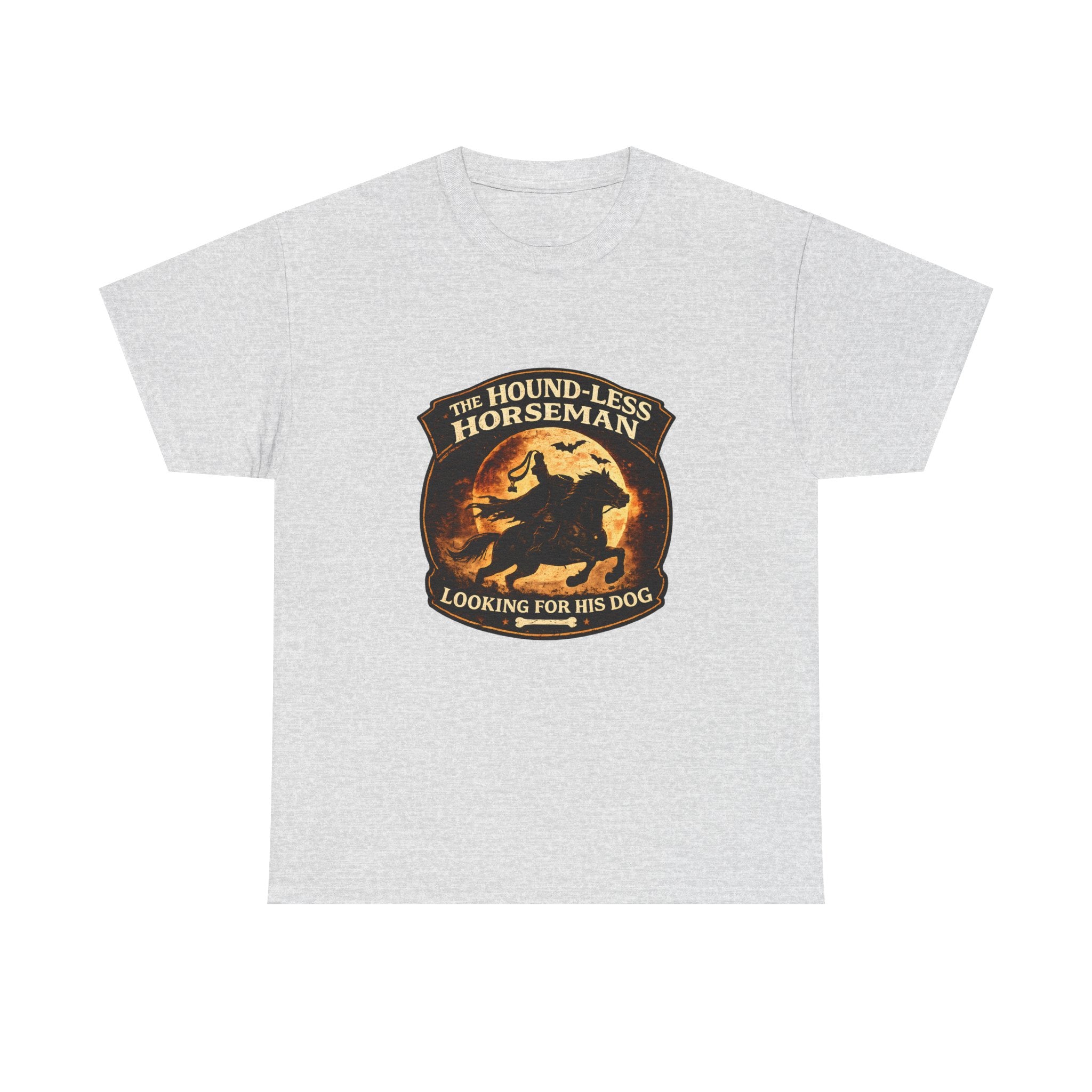 The Hound-Less Horseman | Funny Halloween Dog Shirt | Dog Lover Halloween Tee