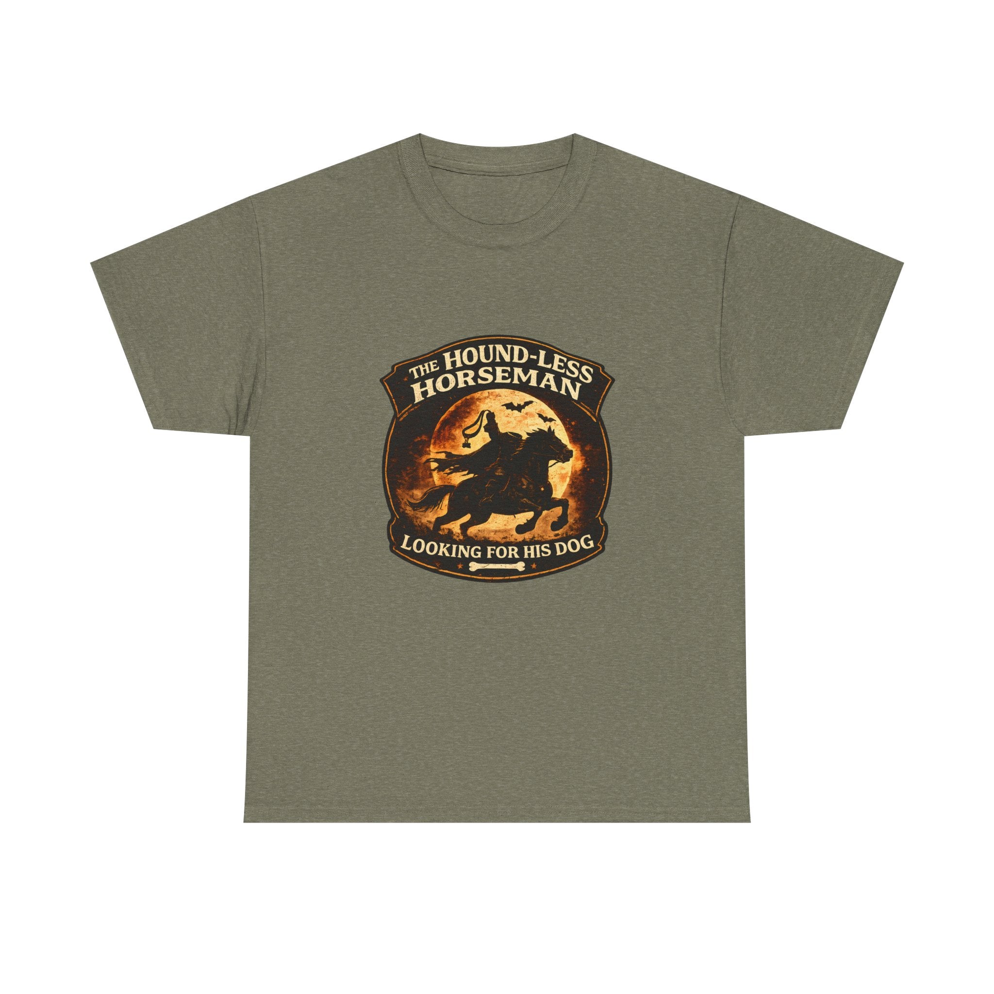 The Hound-Less Horseman | Funny Halloween Dog Shirt | Dog Lover Halloween Tee