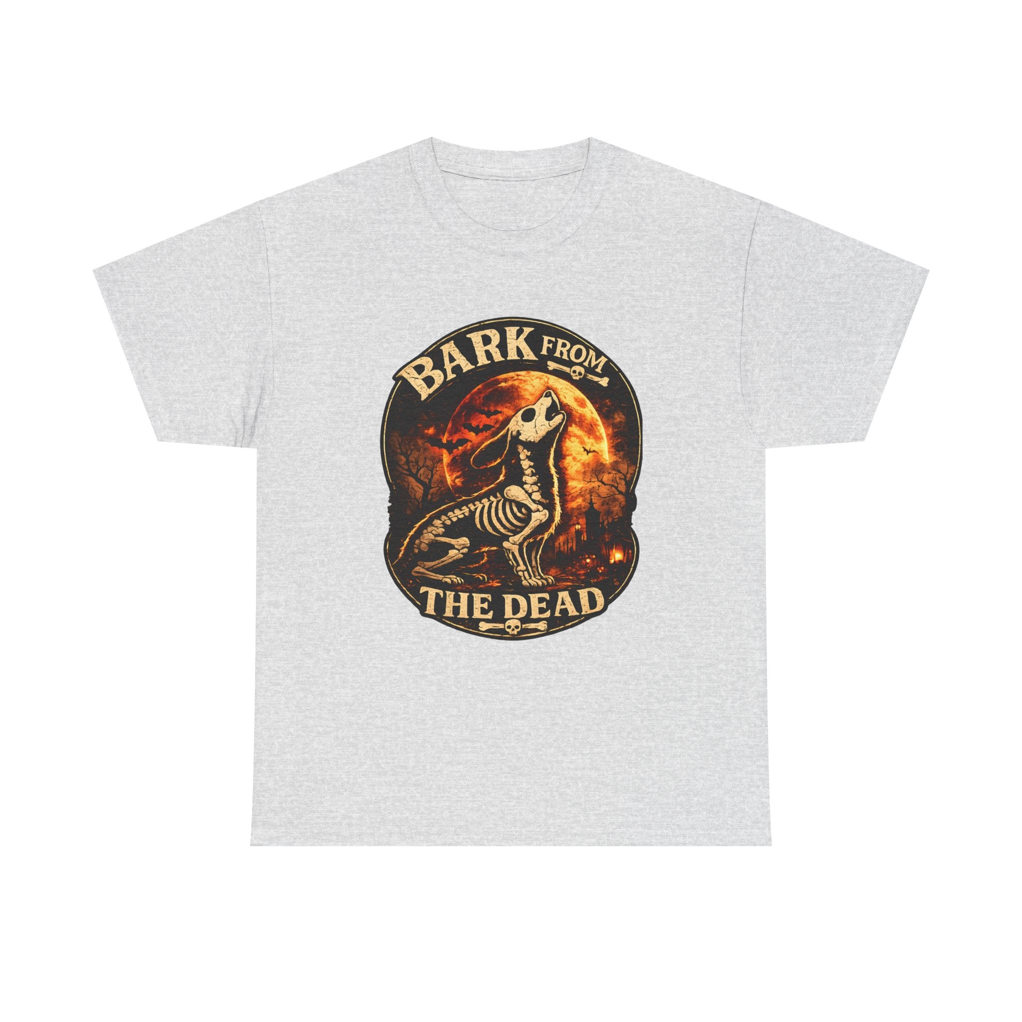 Bark From The Dead Skeleton Dog Shirt | Halloween Spooky Dog Lover Tee | Funny Dog Halloween Shirt