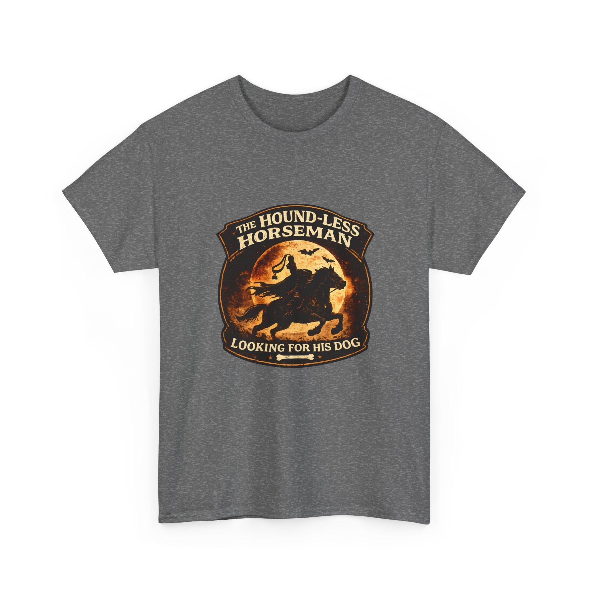 The Hound-Less Horseman | Funny Halloween Dog Shirt | Dog Lover Halloween Tee