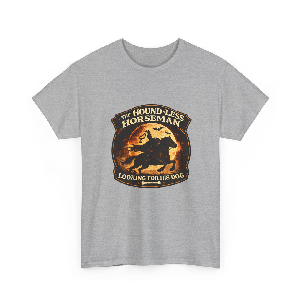 The Hound-Less Horseman | Funny Halloween Dog Shirt | Dog Lover Halloween Tee