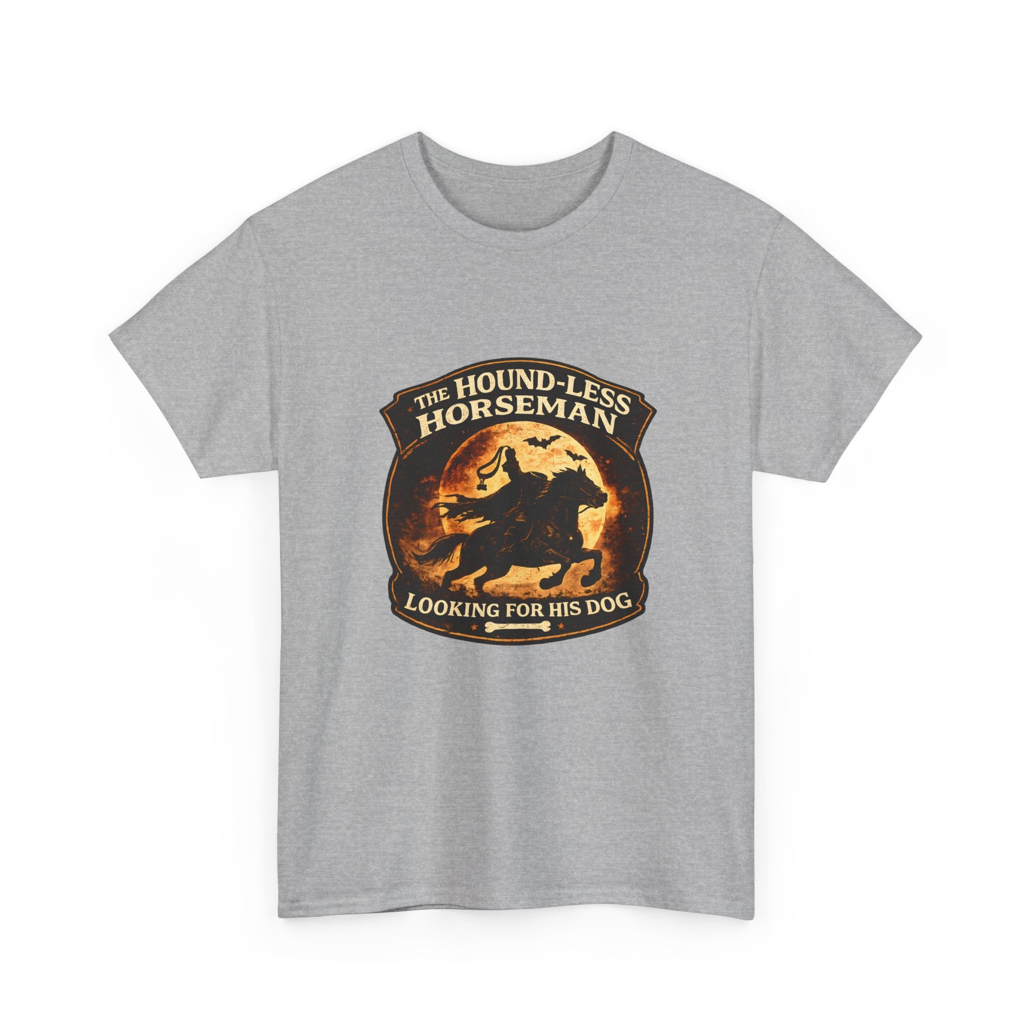 The Hound-Less Horseman | Funny Halloween Dog Shirt | Dog Lover Halloween Tee