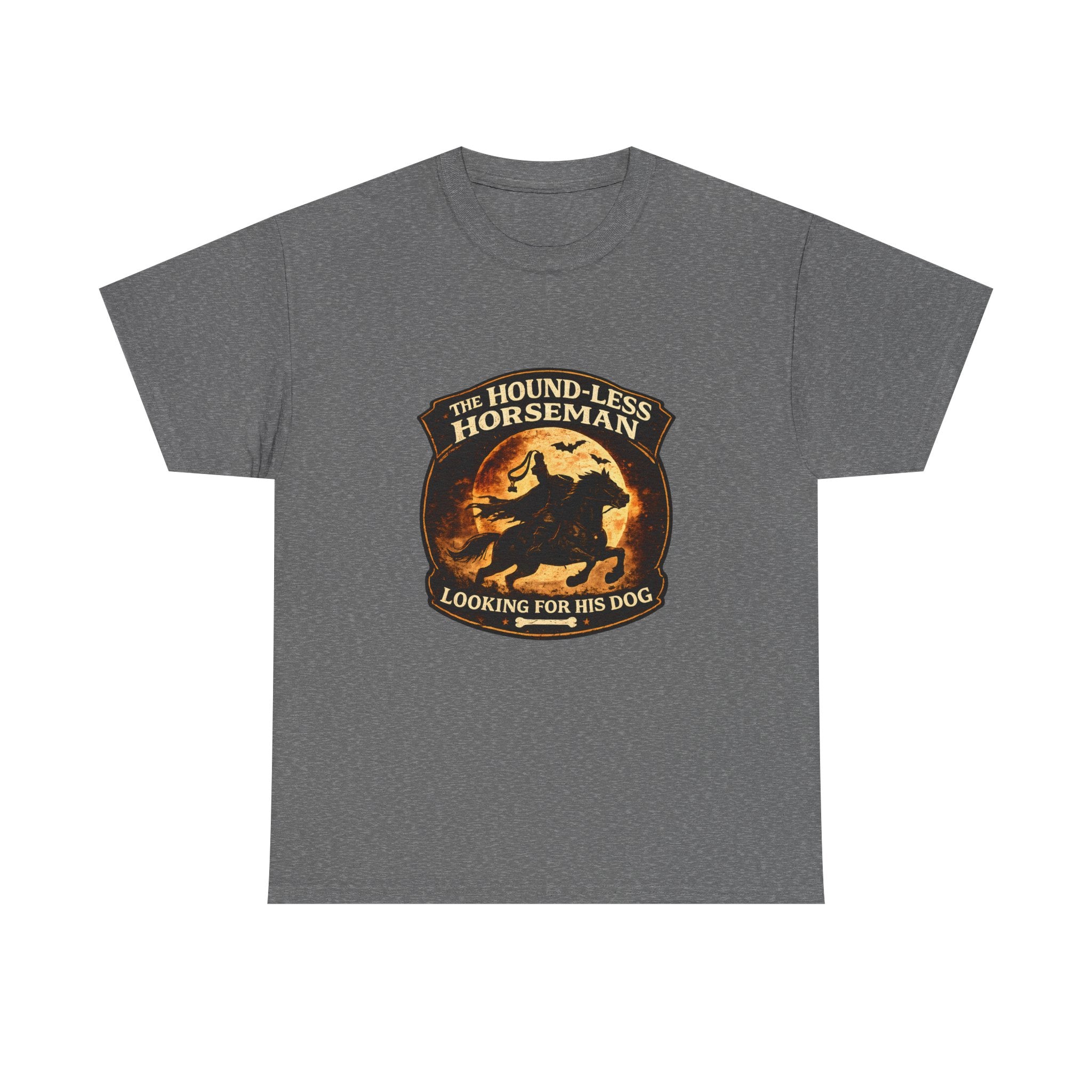 The Hound-Less Horseman | Funny Halloween Dog Shirt | Dog Lover Halloween Tee