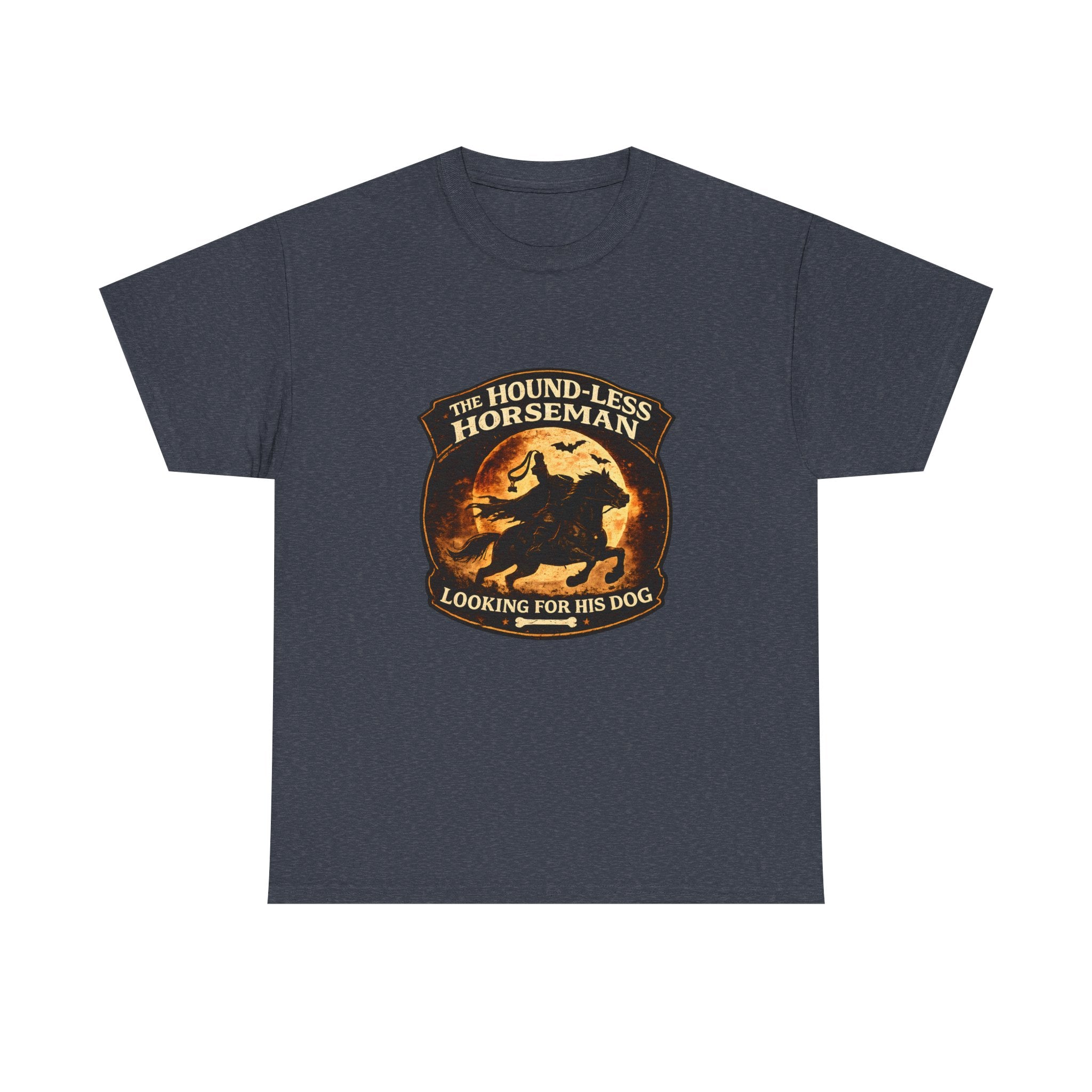 The Hound-Less Horseman | Funny Halloween Dog Shirt | Dog Lover Halloween Tee