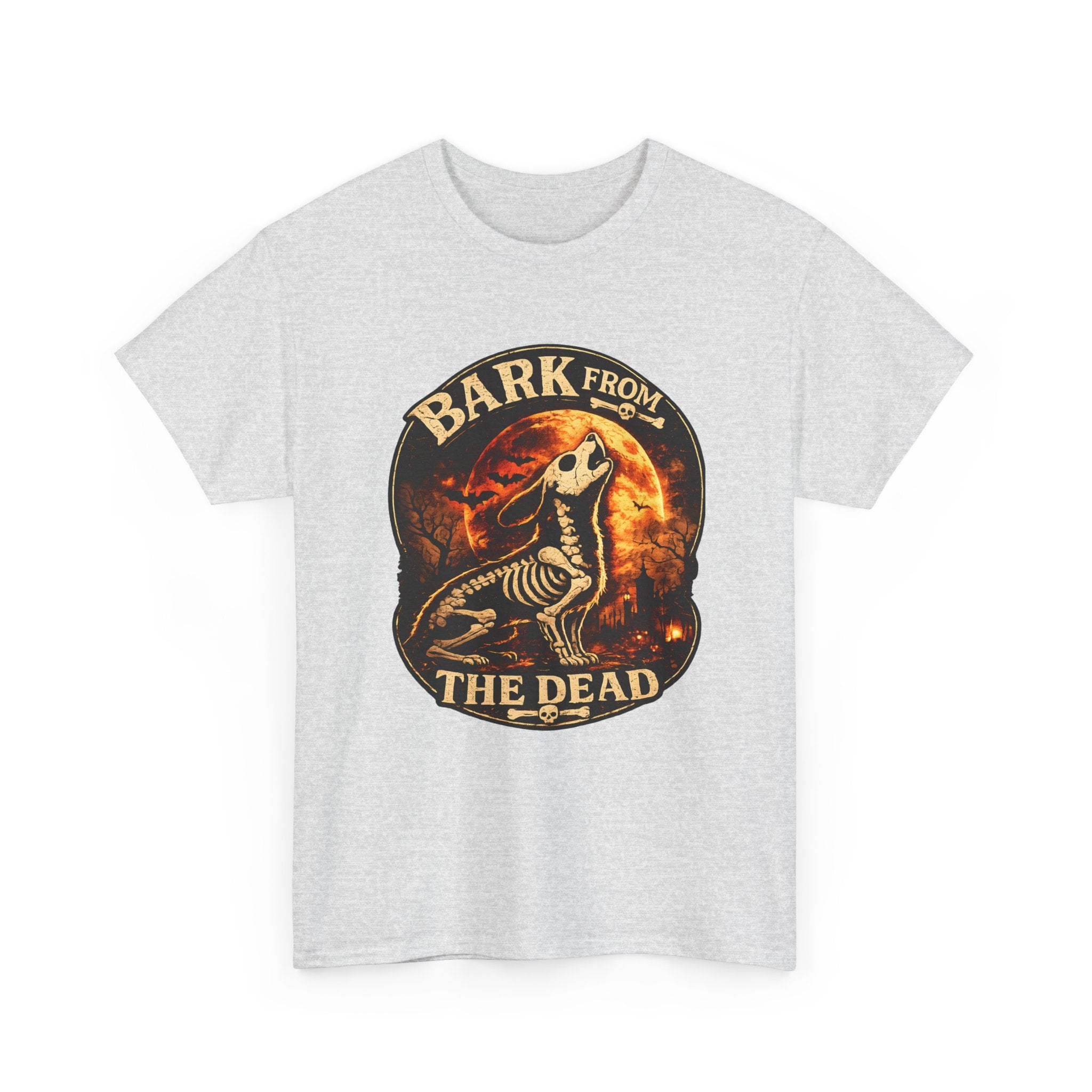 Bark From The Dead Skeleton Dog Shirt | Halloween Spooky Dog Lover Tee | Funny Dog Halloween Shirt