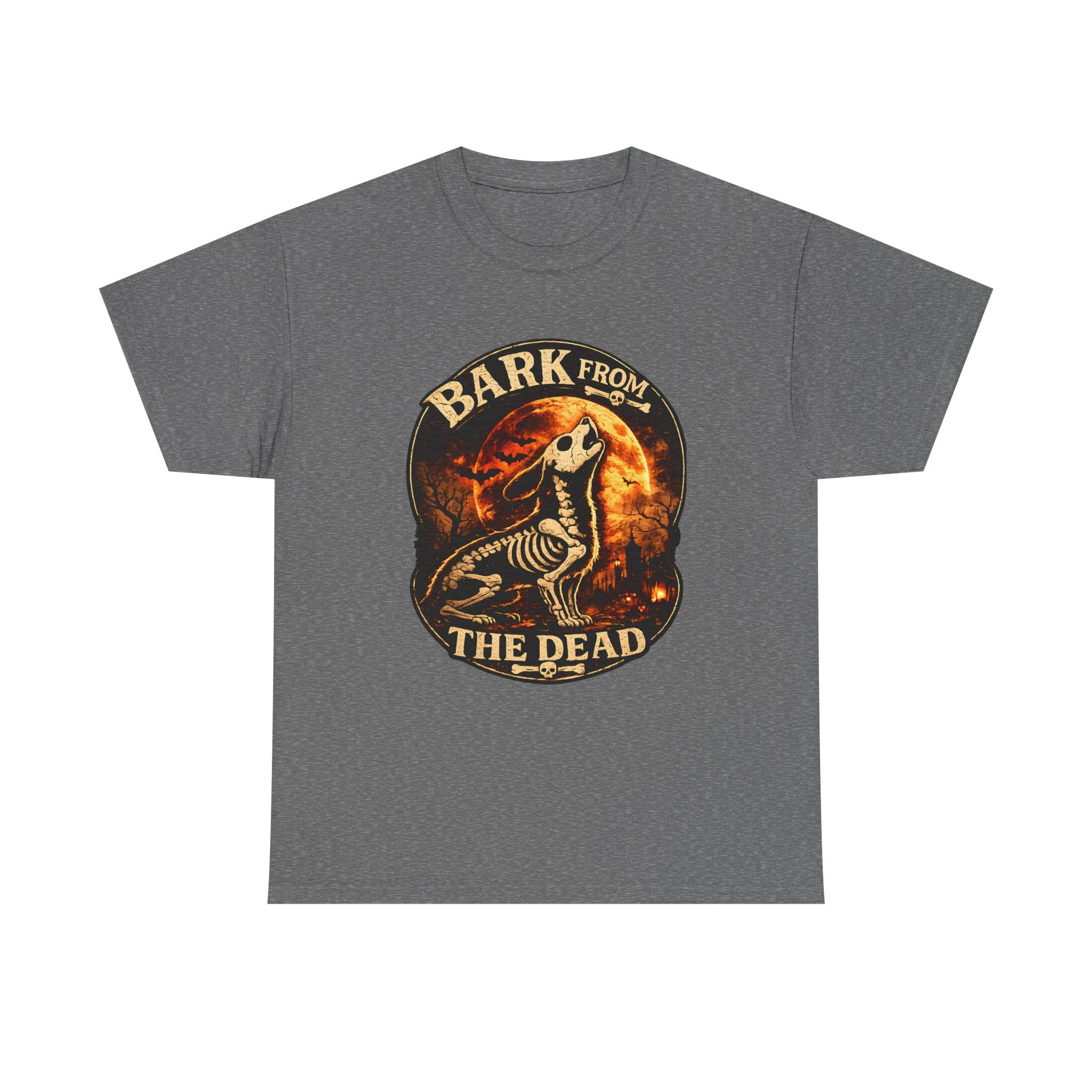 Bark From The Dead Skeleton Dog Shirt | Halloween Spooky Dog Lover Tee | Funny Dog Halloween Shirt