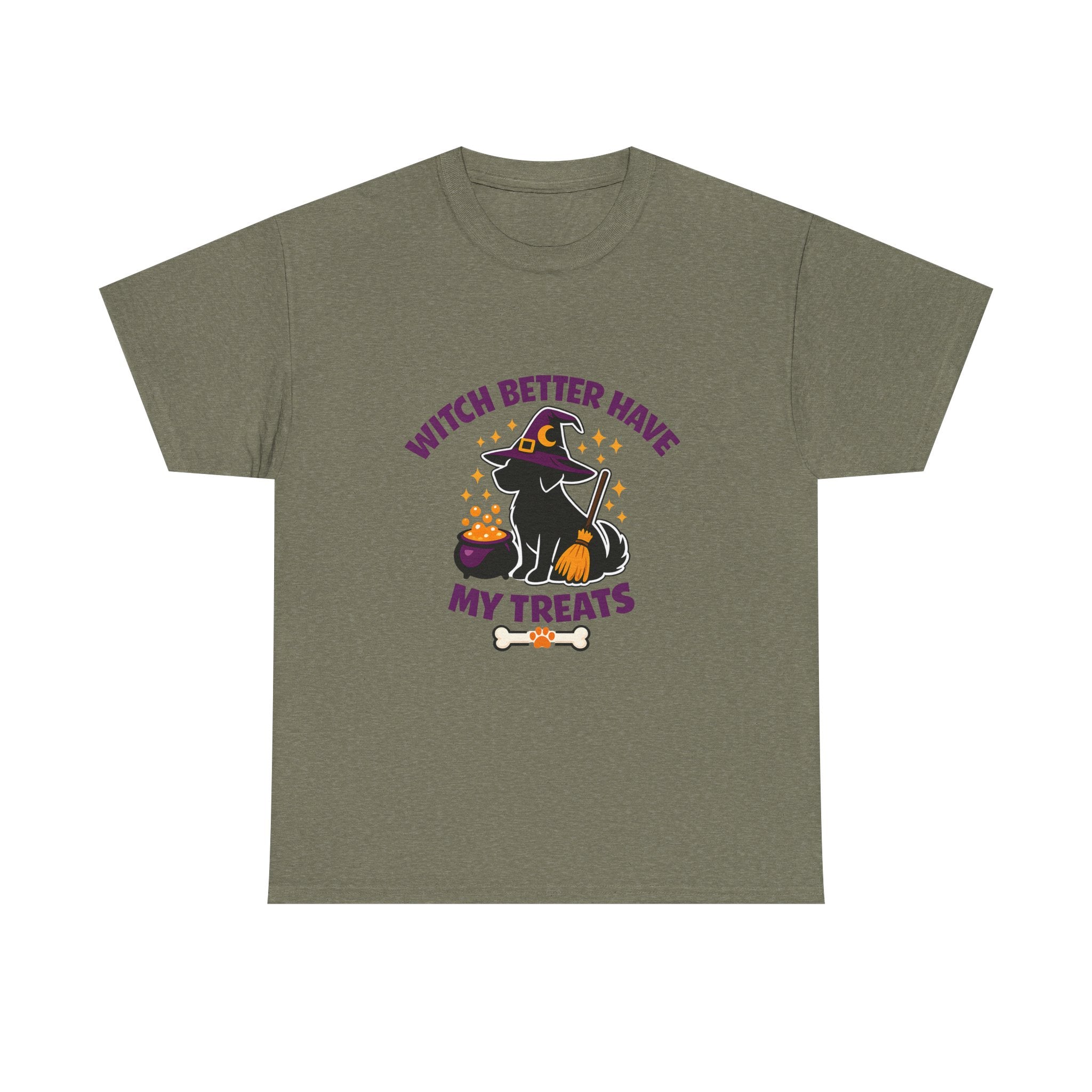 Halloween "Witch Better Have My Treats" Dog T-Shirt