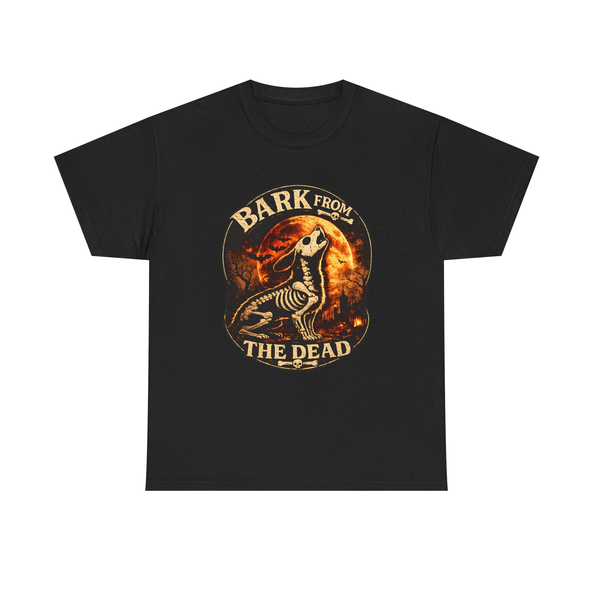 Bark From The Dead Skeleton Dog Shirt | Halloween Spooky Dog Lover Tee | Funny Dog Halloween Shirt