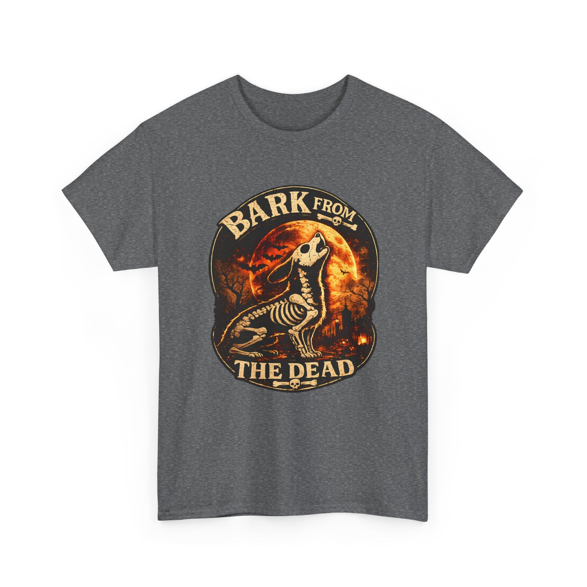 Bark From The Dead Skeleton Dog Shirt | Halloween Spooky Dog Lover Tee | Funny Dog Halloween Shirt