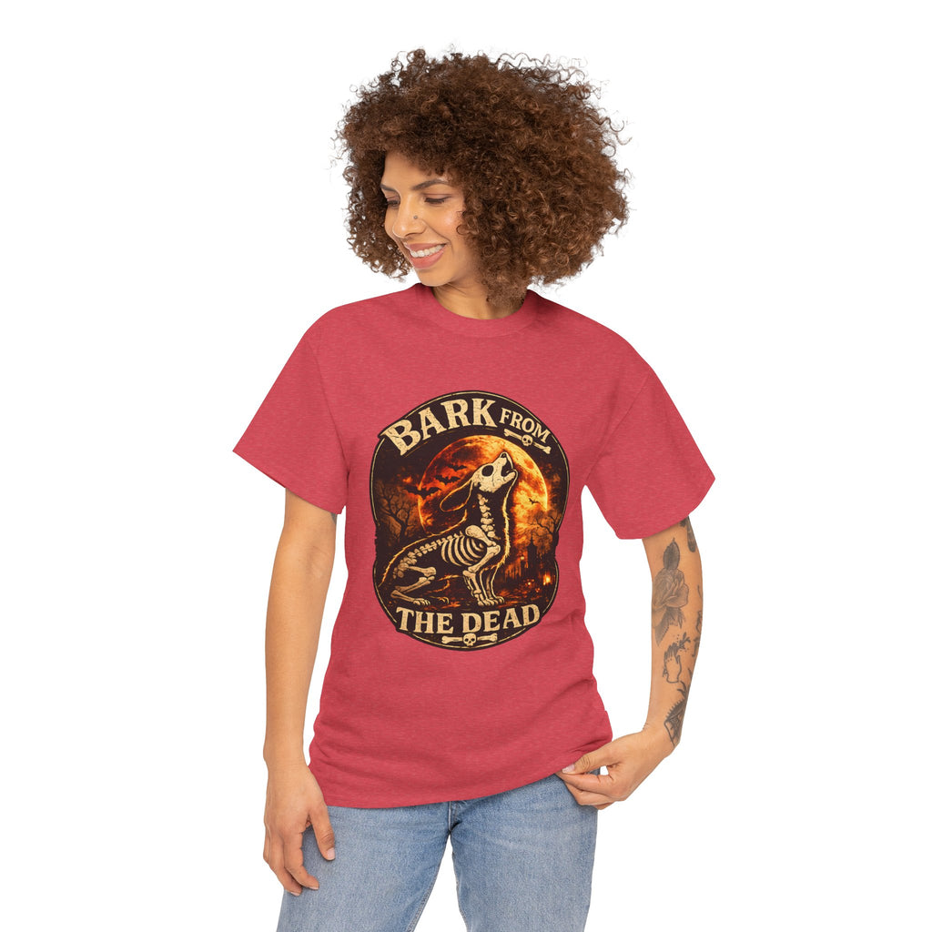 Bark From The Dead Skeleton Dog Shirt | Halloween Spooky Dog Lover Tee | Funny Dog Halloween Shirt