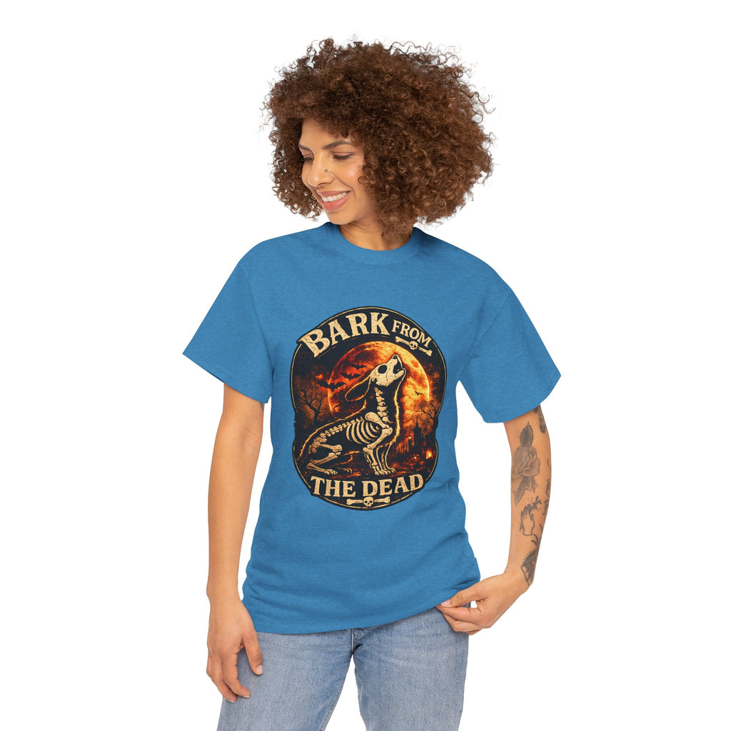 Bark From The Dead Skeleton Dog Shirt | Halloween Spooky Dog Lover Tee | Funny Dog Halloween Shirt