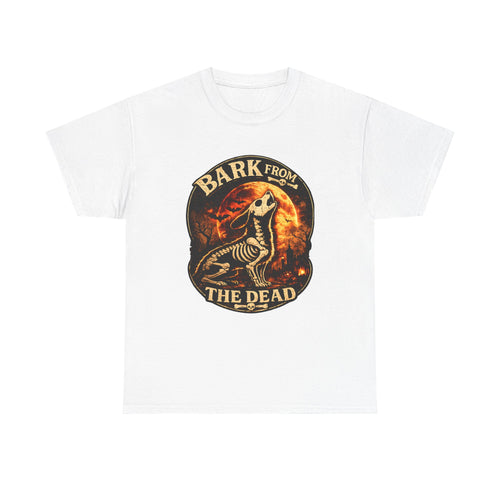 Bark From The Dead Skeleton Dog Shirt | Halloween Spooky Dog Lover Tee | Funny Dog Halloween Shirt