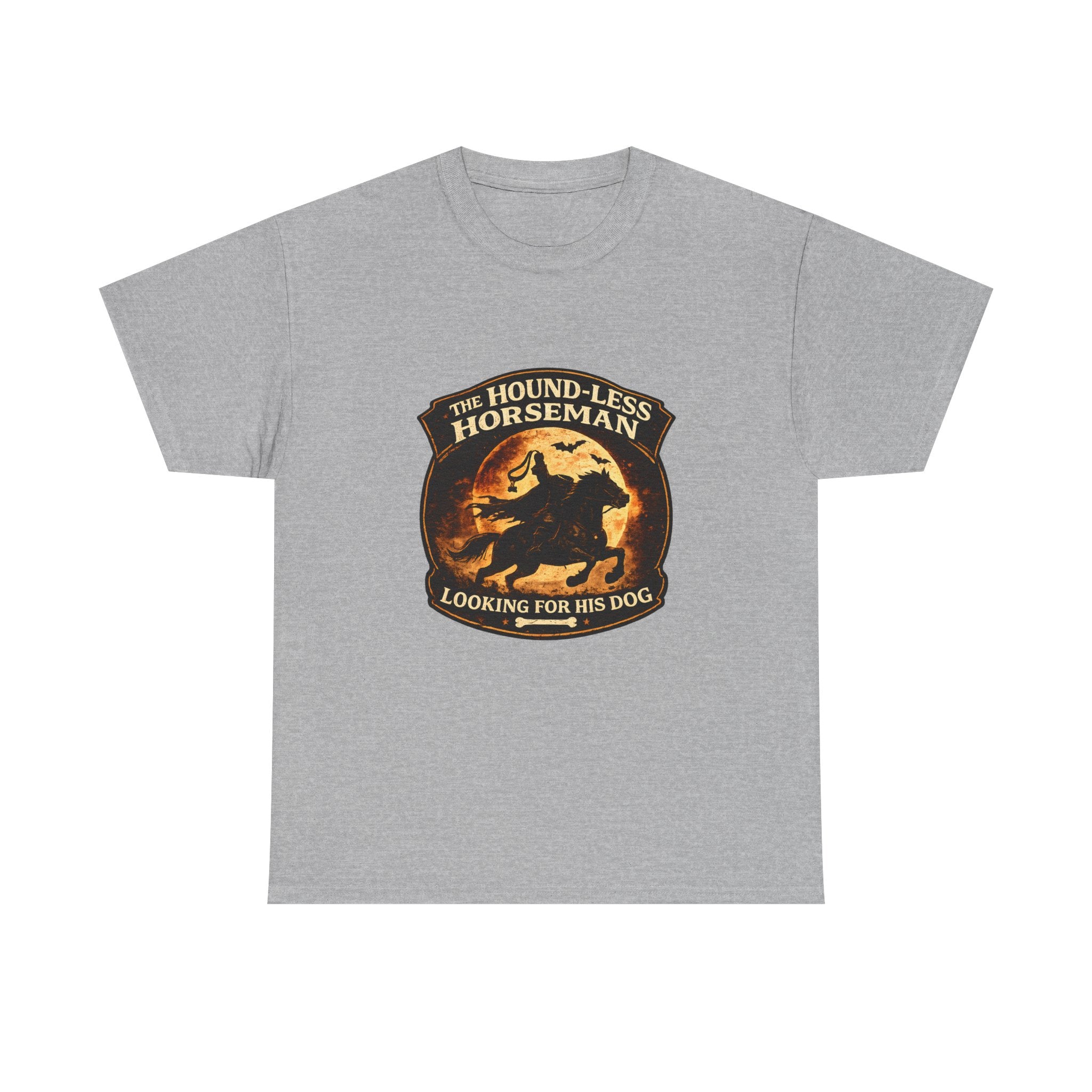The Hound-Less Horseman | Funny Halloween Dog Shirt | Dog Lover Halloween Tee