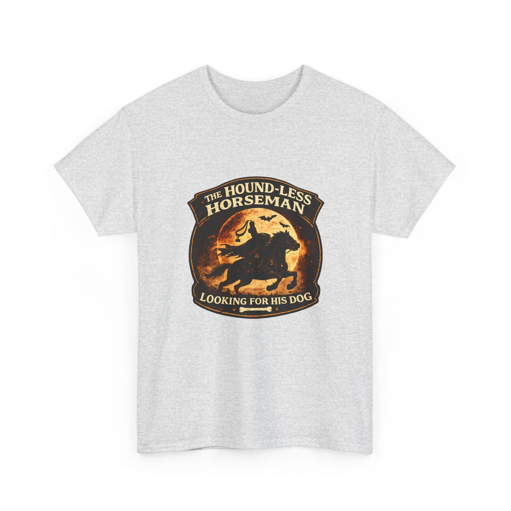 The Hound-Less Horseman | Funny Halloween Dog Shirt | Dog Lover Halloween Tee
