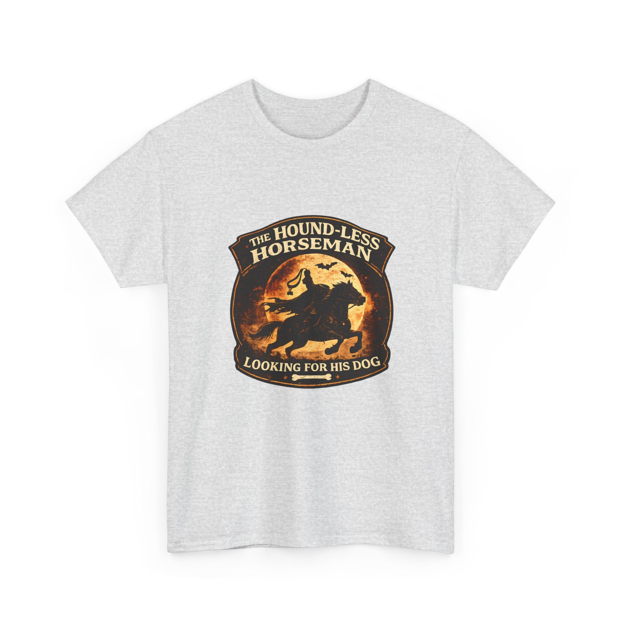 The Hound-Less Horseman | Funny Halloween Dog Shirt | Dog Lover Halloween Tee