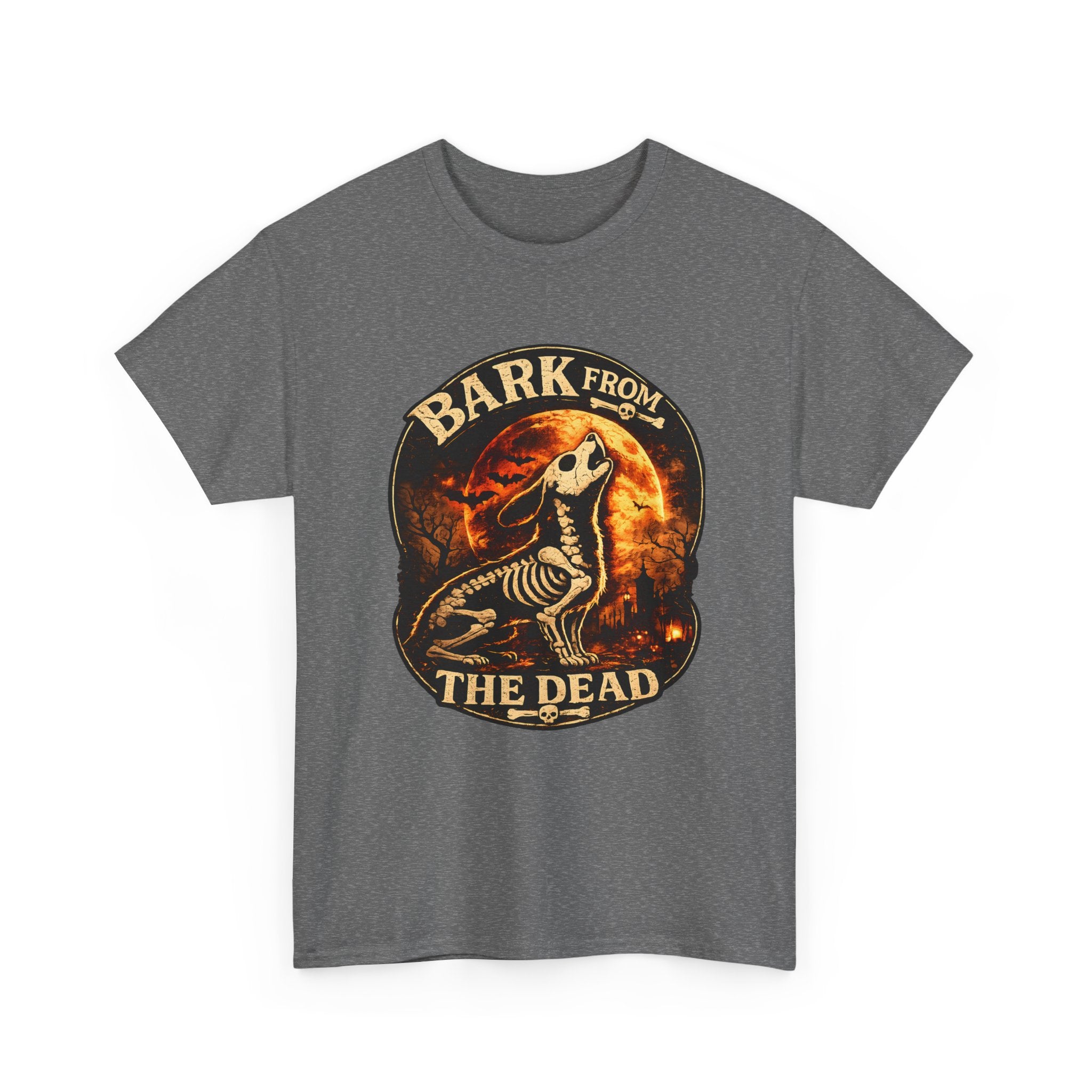 Bark From The Dead Skeleton Dog Shirt | Halloween Spooky Dog Lover Tee | Funny Dog Halloween Shirt
