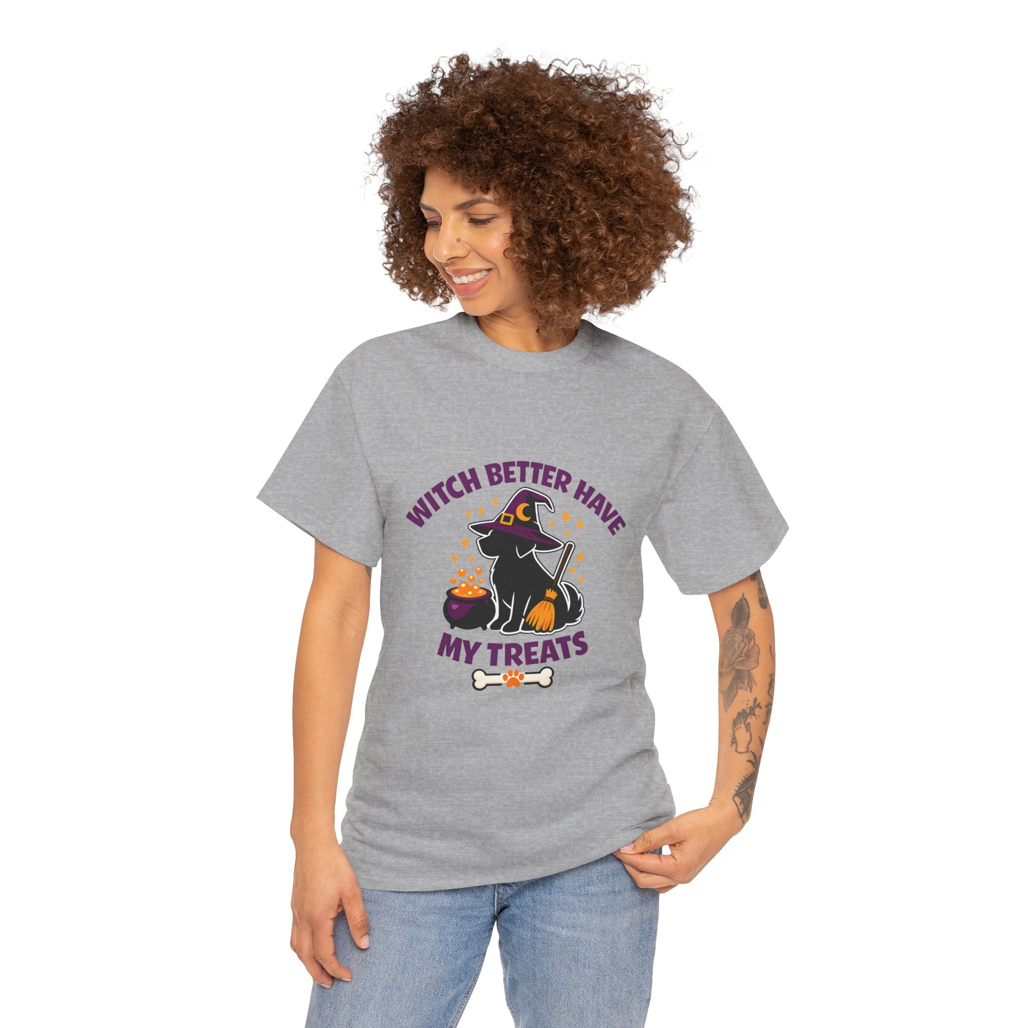 Halloween "Witch Better Have My Treats" Dog T-Shirt