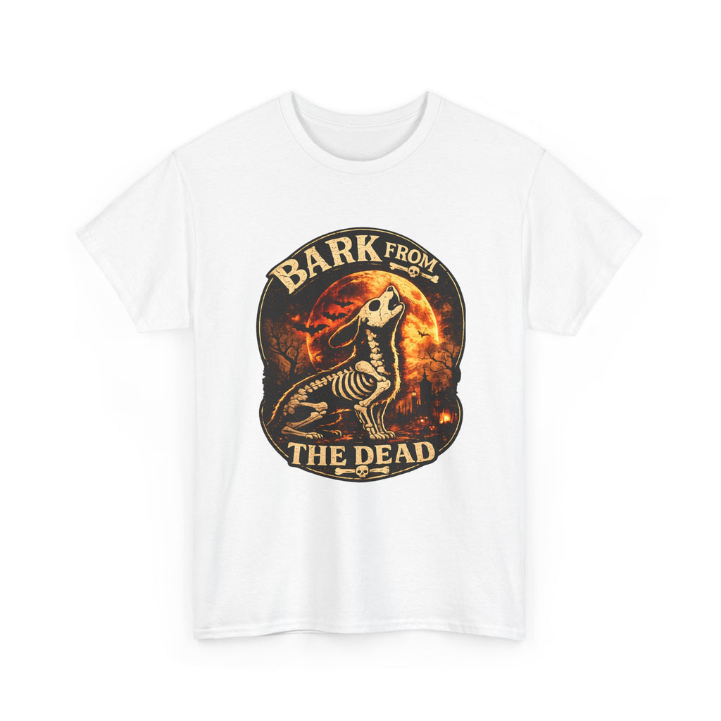 Bark From The Dead Skeleton Dog Shirt | Halloween Spooky Dog Lover Tee | Funny Dog Halloween Shirt