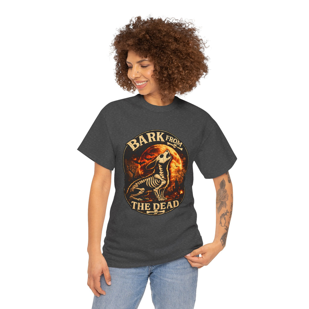 Bark From The Dead Skeleton Dog Shirt | Halloween Spooky Dog Lover Tee | Funny Dog Halloween Shirt