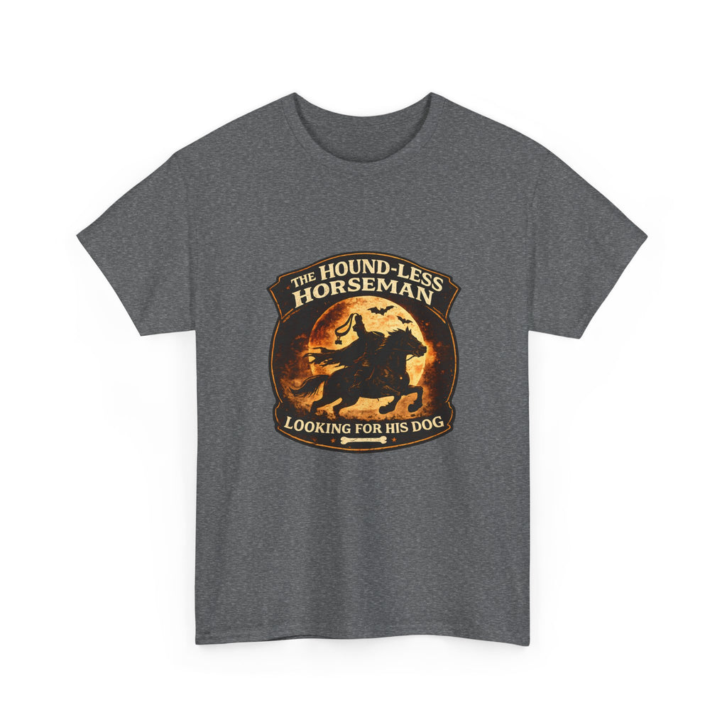 The Hound-Less Horseman | Funny Halloween Dog Shirt | Dog Lover Halloween Tee