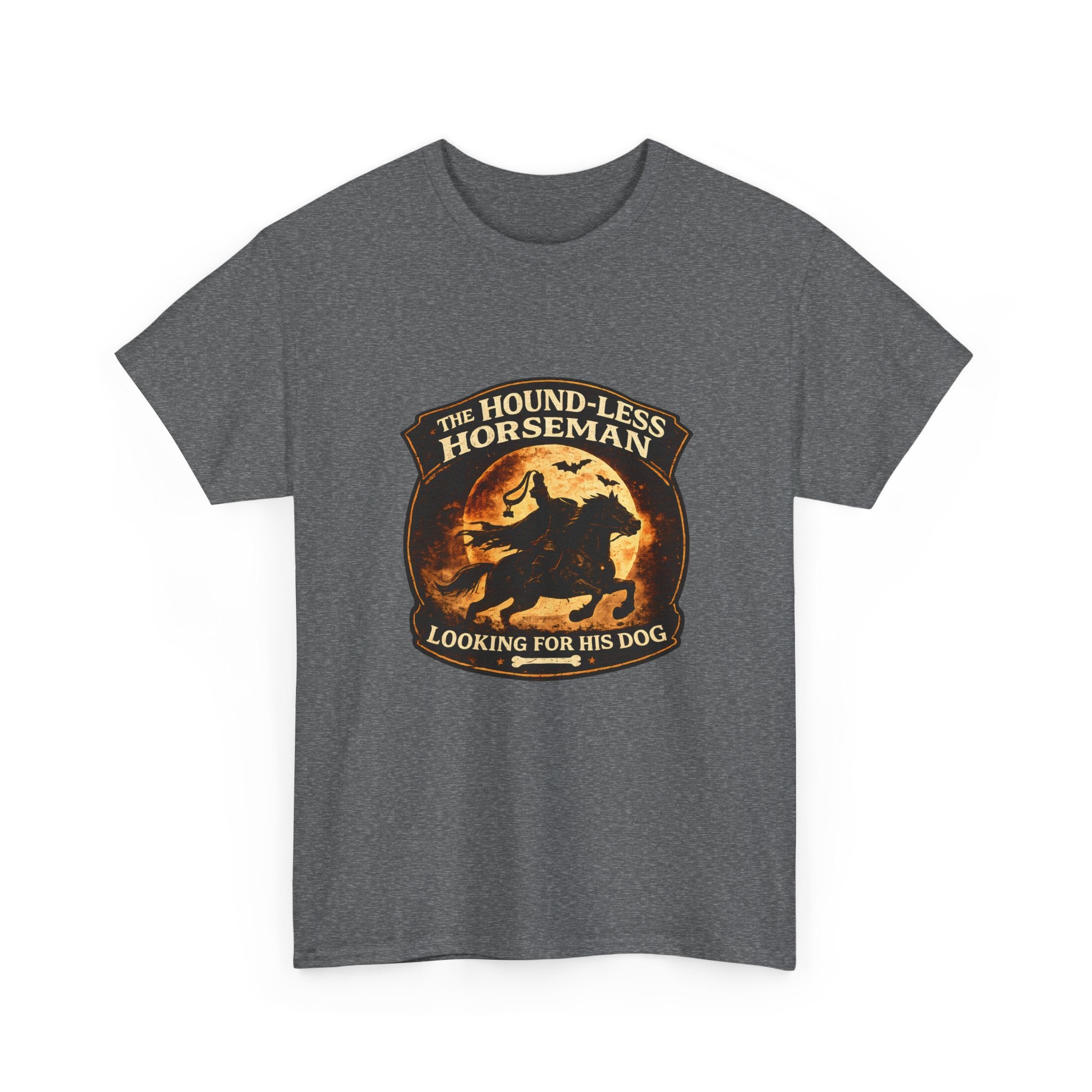 The Hound-Less Horseman | Funny Halloween Dog Shirt | Dog Lover Halloween Tee